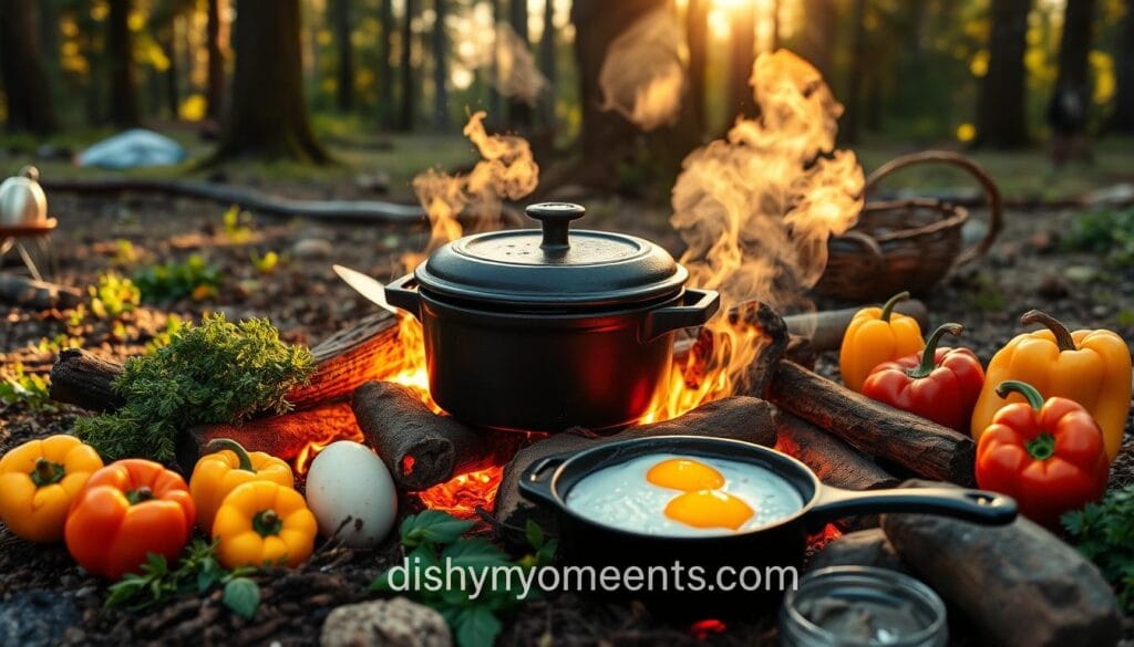 Dutch oven breakfast