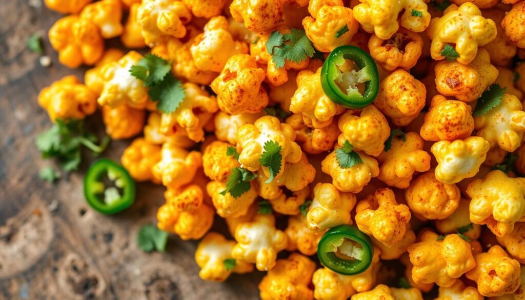 Spicy street corn popcorn