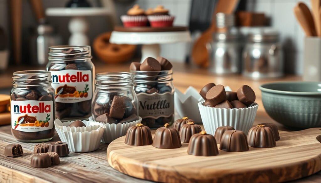 Storing Nutella Chocolates