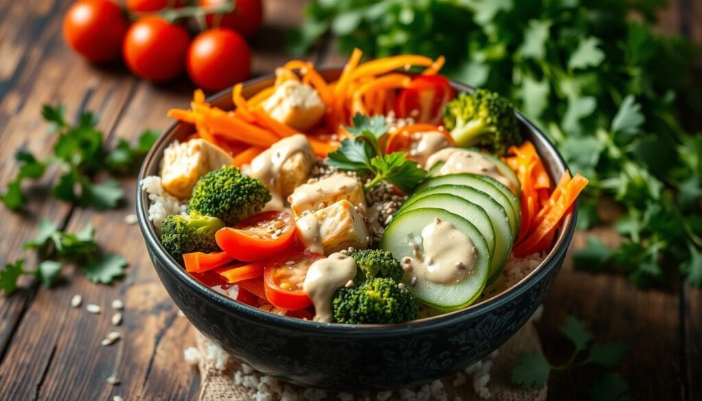 Tofu Buddha Bowl