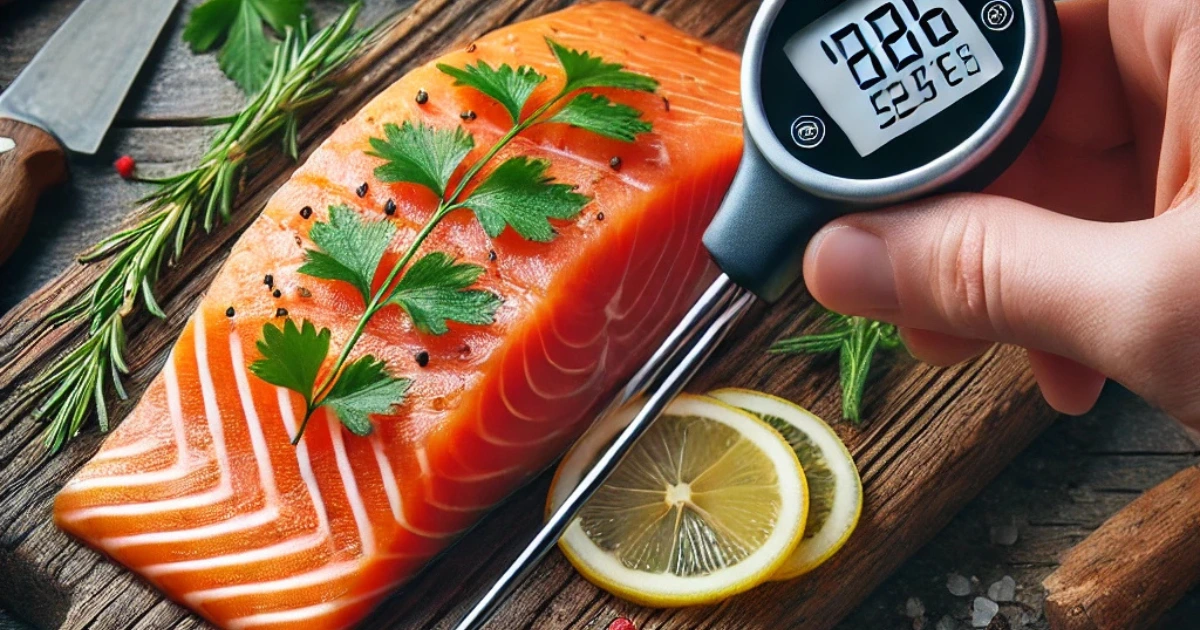 What is the ideal smoked salmon internal temp ?