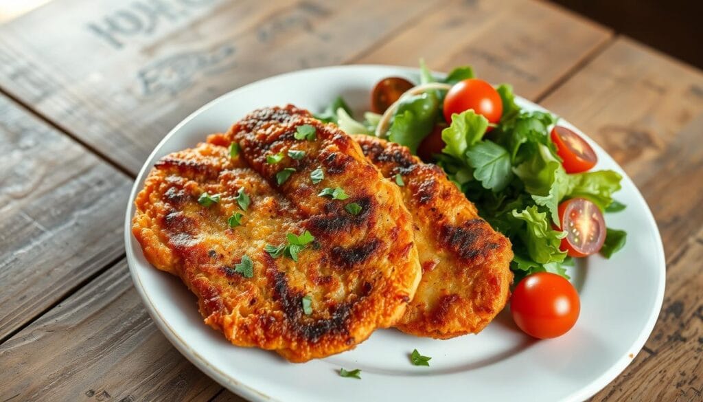 air-fried pork cutlets