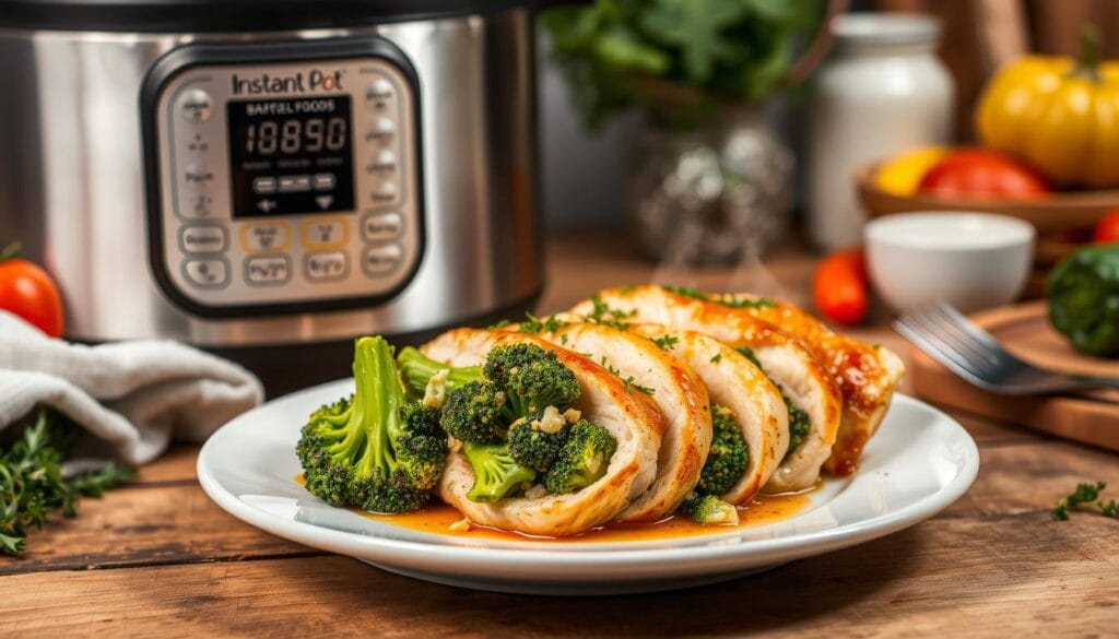 barber foods broccoli stuffed chicken instant pot