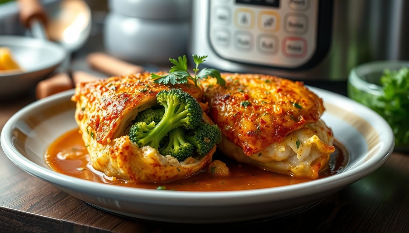 barber foods broccoli stuffed chicken instant pot recipe