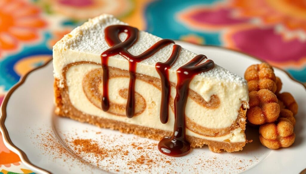 churro cheesecake