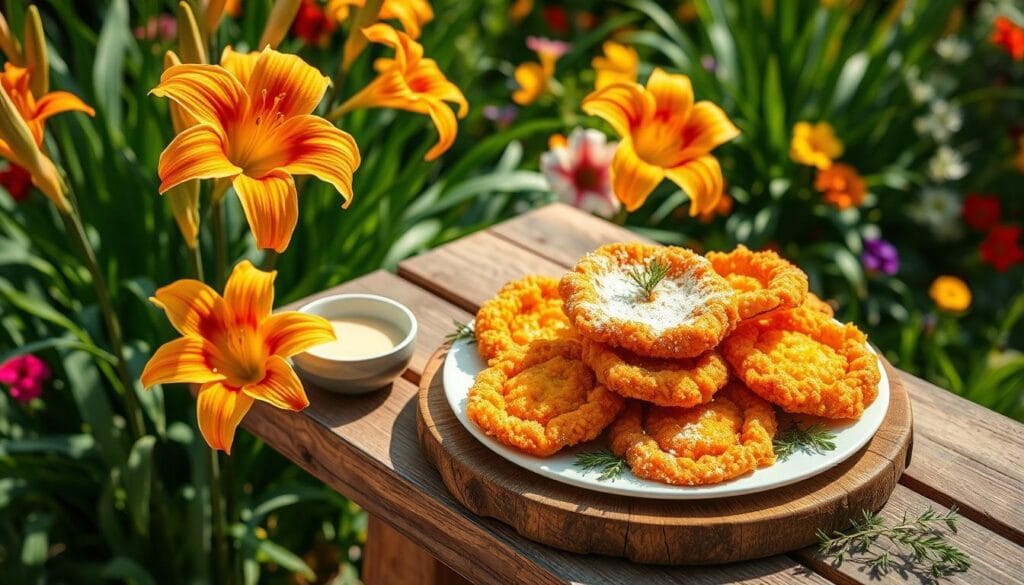 daylily fritter recipe