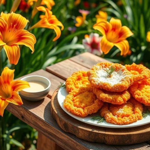 daylily fritter recipe