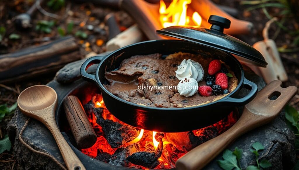 dutch oven camping desserts