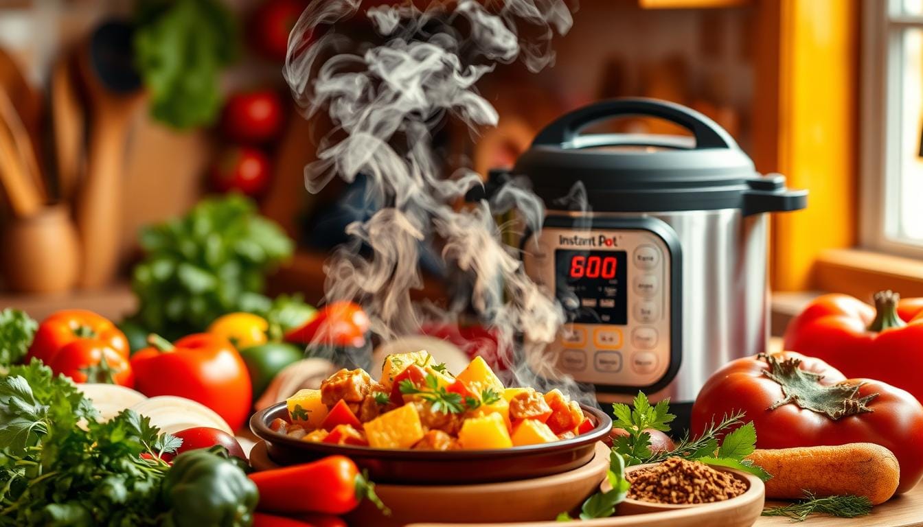 easy one pot meal in mini instant pot