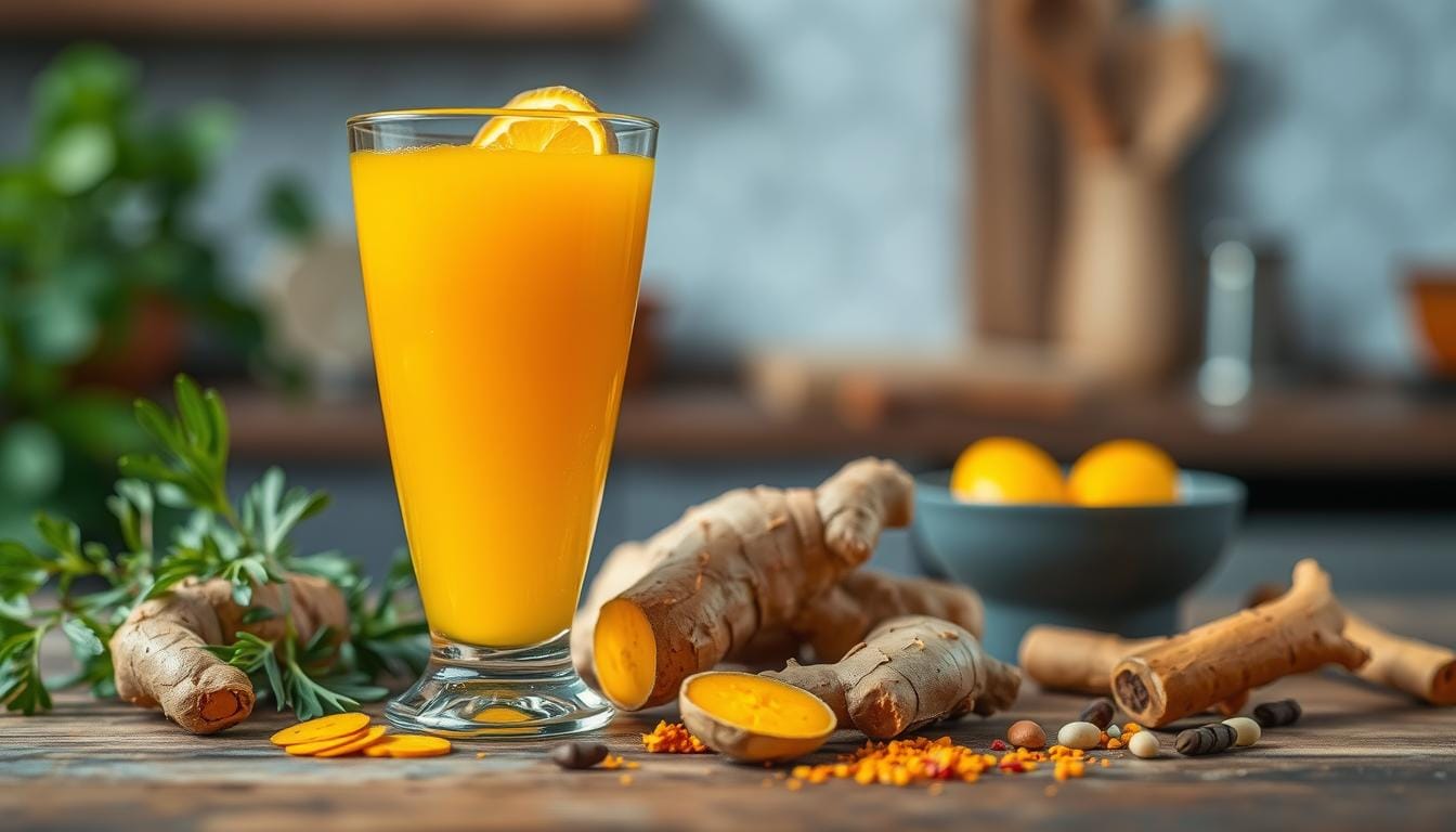 ginger turmeric shot