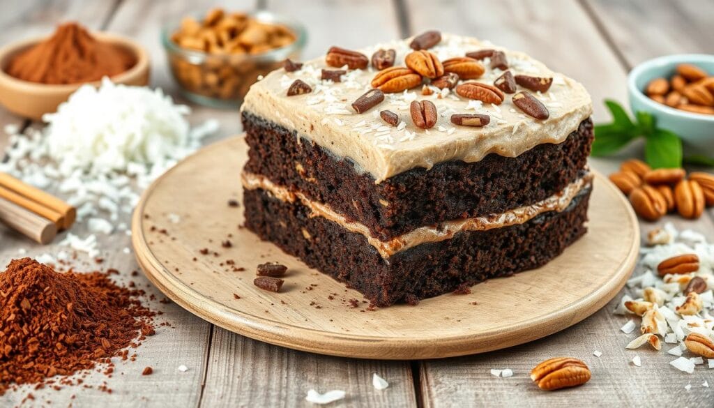 healthy german chocolate cake