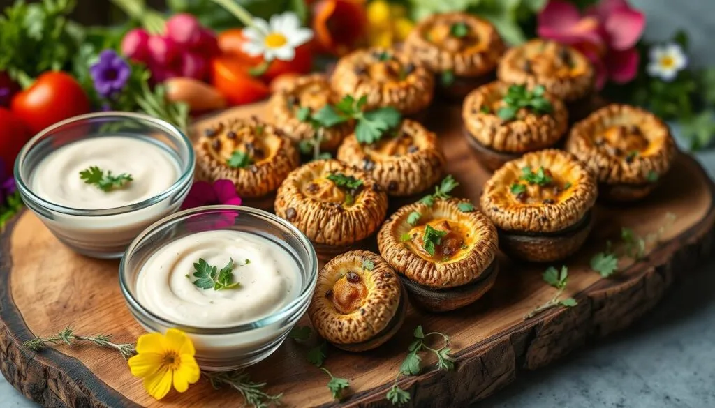 lion's mane mushroom appetizers