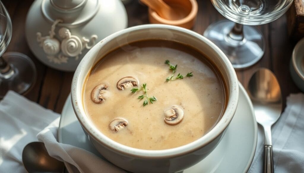 lion's mane mushroom soup