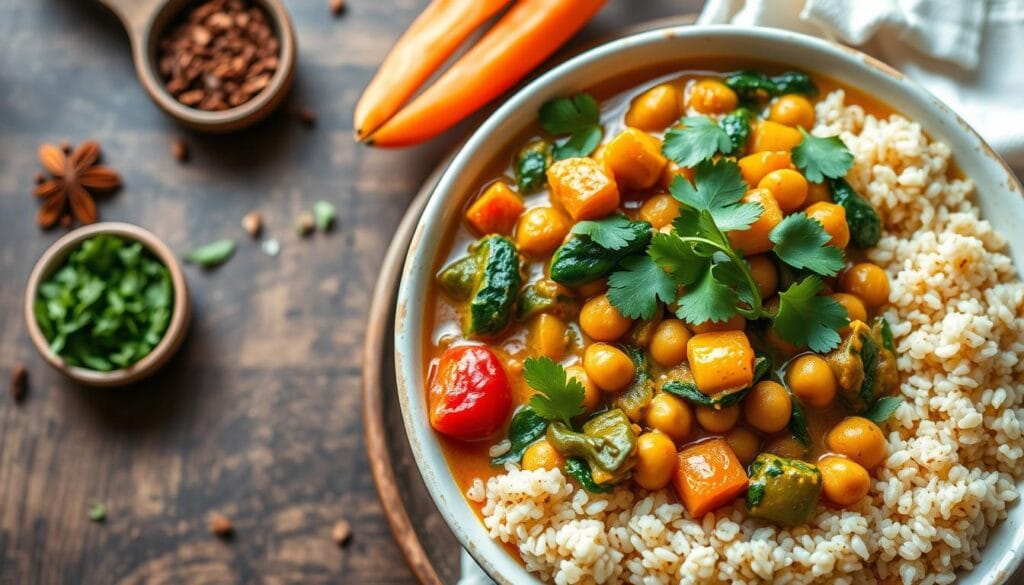 plant-based curry