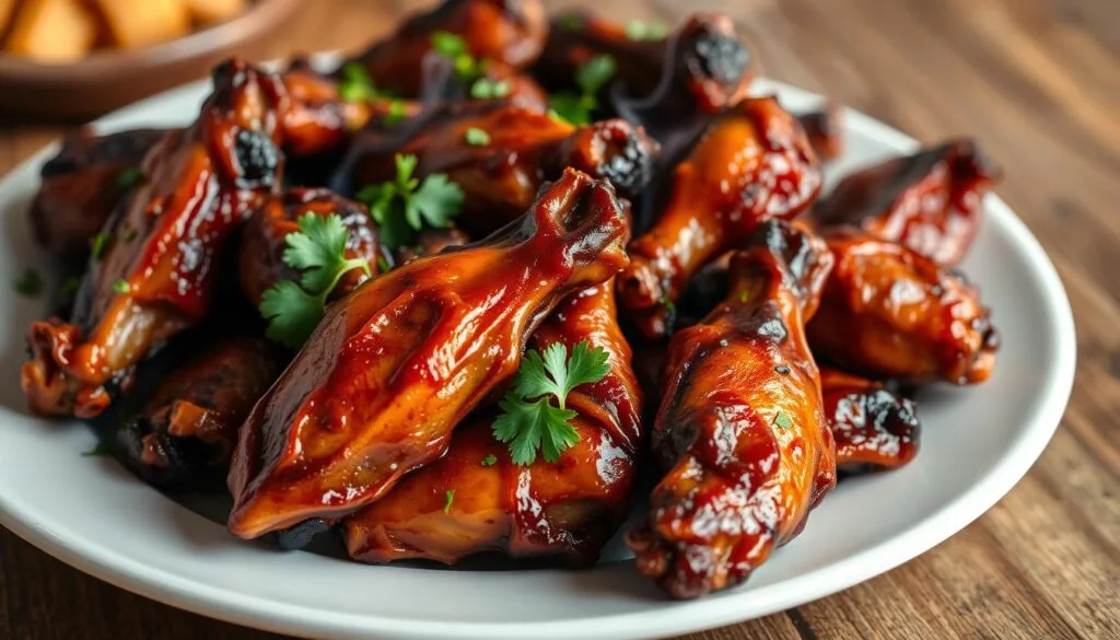 smoked chicken wings