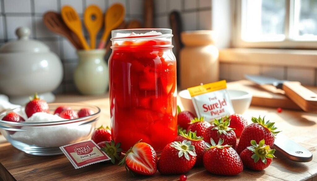 sure jell strawberry jam recipe