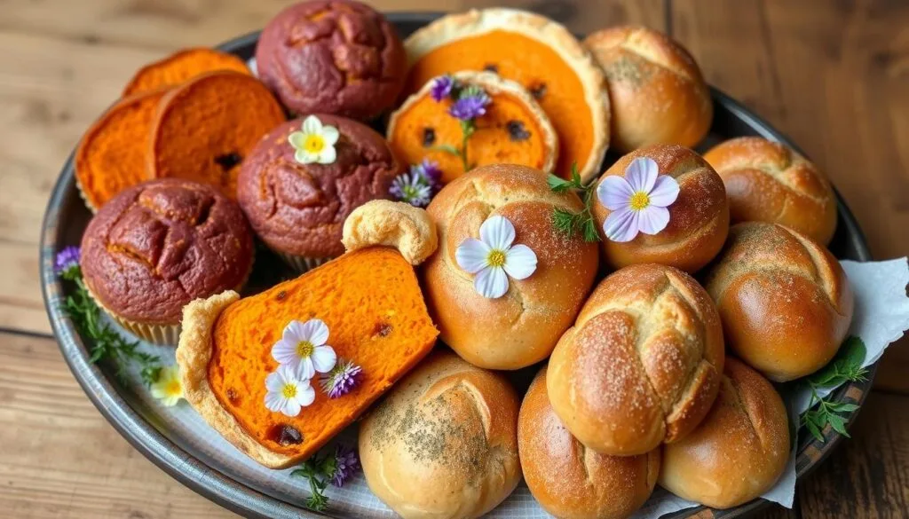 sweet potato baked goods