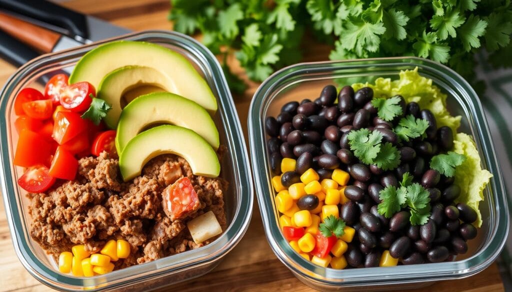 taco bowl meal prep