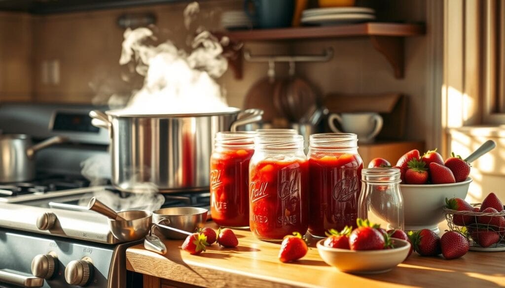 water bath canning