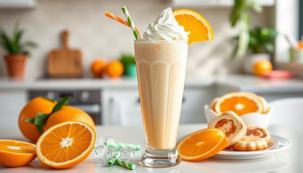 Orange Julius Milkshake Serving Suggestions