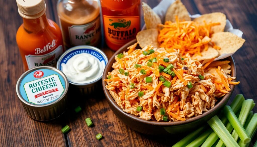 buffalo chicken dip ingredients