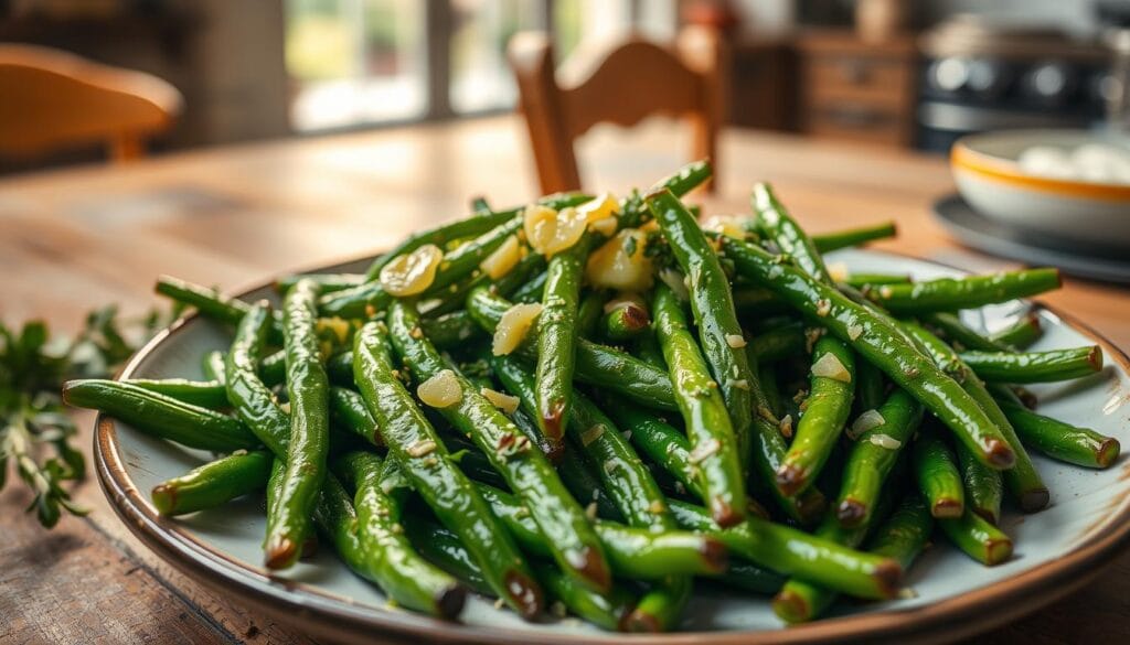 garlic green beans