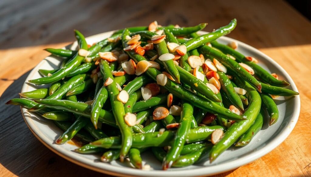 green bean almondine