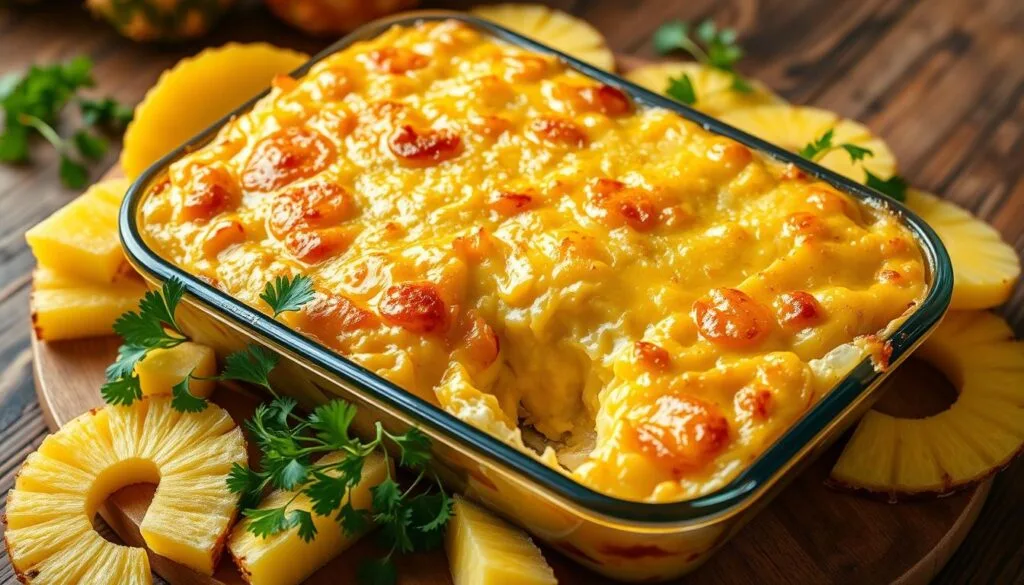 pineapple cheese casserole