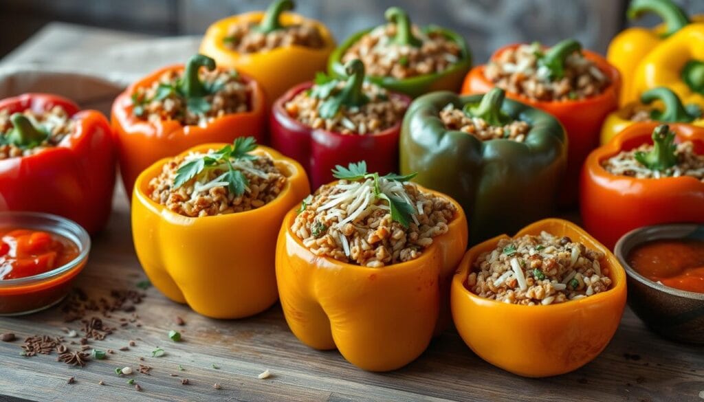 stuffed bell peppers