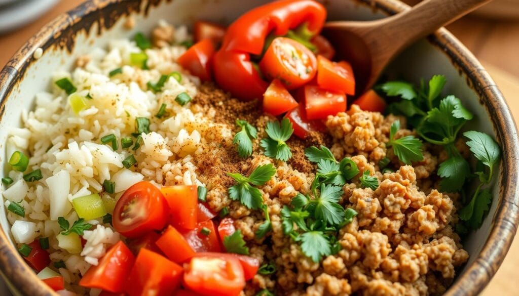 stuffed bell peppers filling