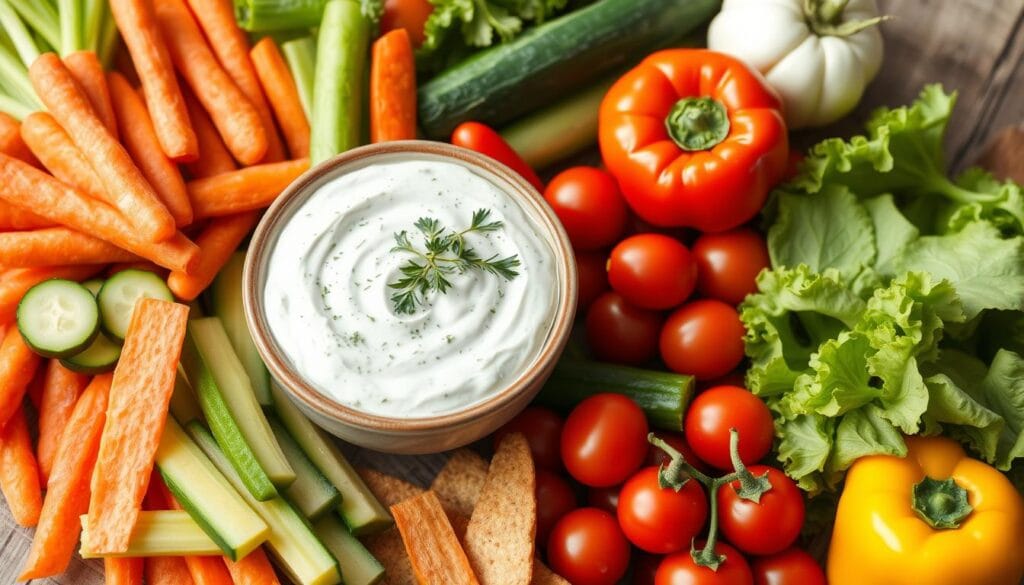 vegetable ranch dip